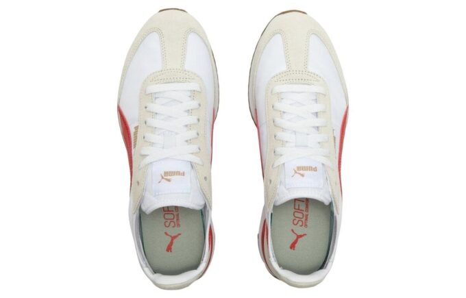 R78 Wind Nylon “White Beige Red”