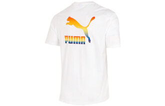 Rainbow Logo Tee “White”
