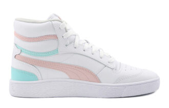 Ralph Sampson Mid K Mid-top Sneakers White/Pink/Blue
