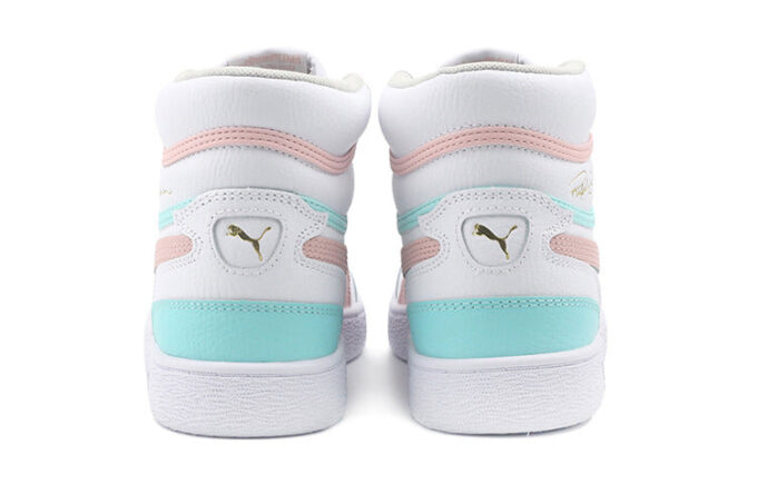 Ralph Sampson Mid K Mid-top Sneakers White/Pink/Blue