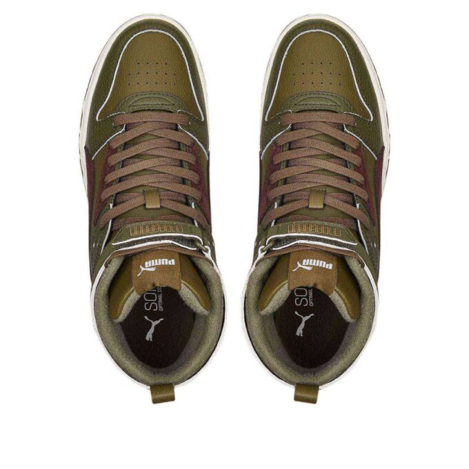 RBD Game High “Olive Green Burgundy”
