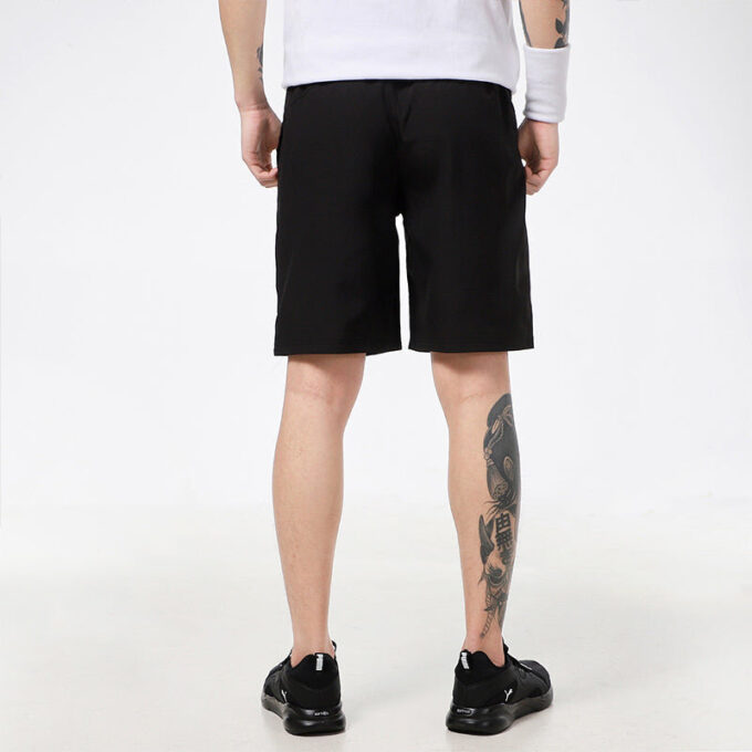 Rebal Woven Shorts “Black”