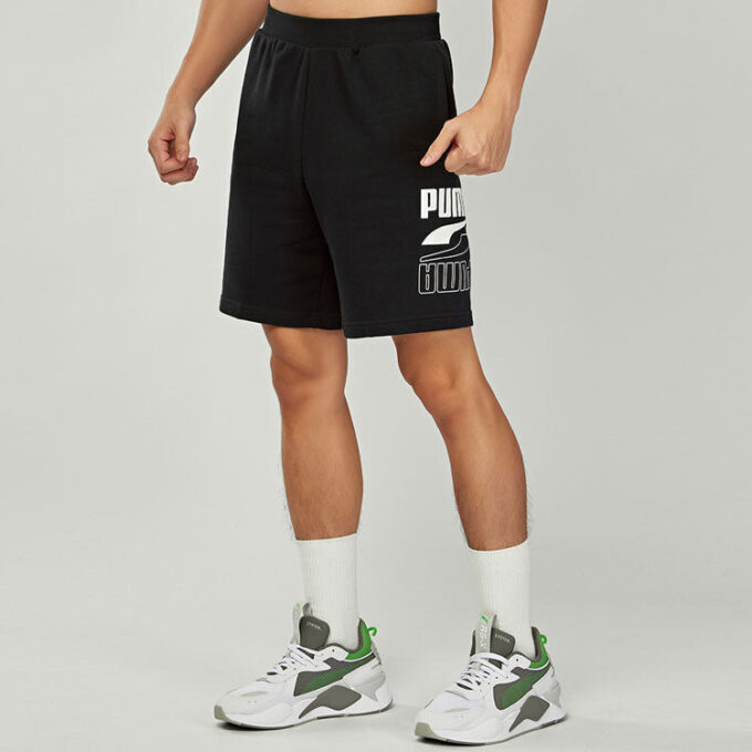 Rebel 9″ Shorts “Black White”