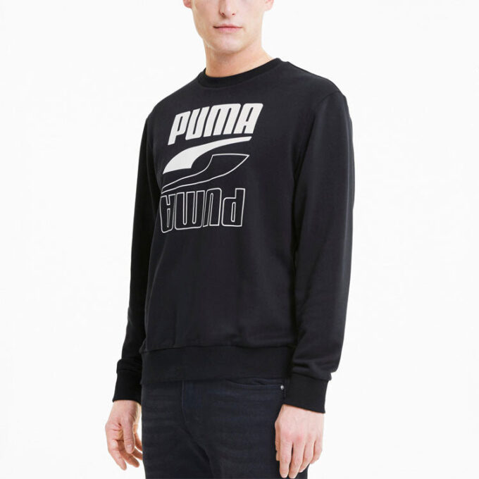 Rebel Long Sleeve Sweater “Black White”