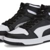 Rebound Layup High Top Sneakers “Black White”
