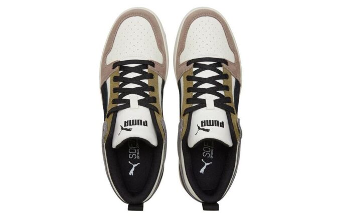 Rebound Layup Lo sd “Black White Brown”