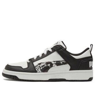 Rebound LayUp Low “Black White Camo”