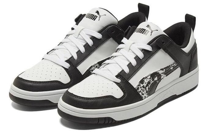Rebound LayUp Low “Black White Camo”