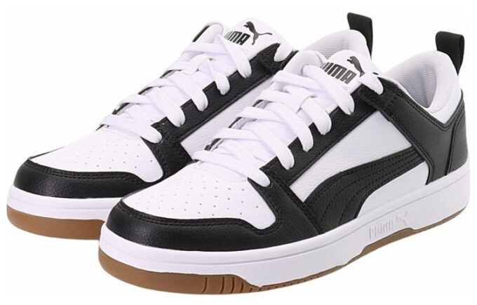 Rebound LayUp Low SL “White Black”