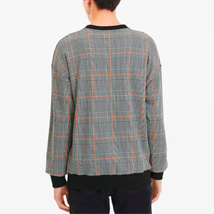 Rechack Pack Crew Sweatshirt “Grey Black White Orange”