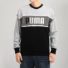 Regular Fit Retro Sweatshirt “Black White Grey”