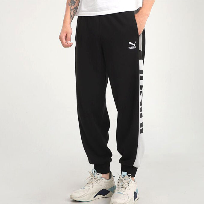 Retro Block Sweatpant “Black White Grey”