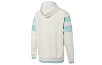 Retro Embroidered Logo Sports Creamy White