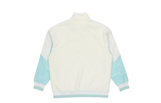 Retro Sherpa Jacket “Beige Blue”