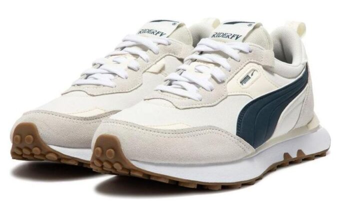 Rider FV Shoes “White Beige Black”