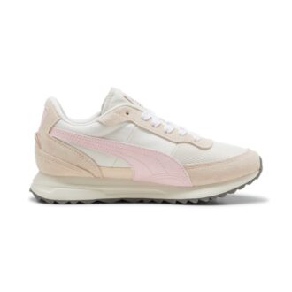 Road Rider Suede “White Whisp Pink”