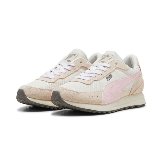 Road Rider Suede “White Whisp Pink”