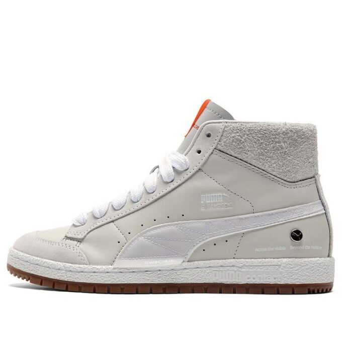 ROARINGWILD x Ralph Sampson 70 Mid “Gray White Orange”