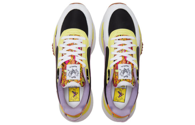 Romero Britto x Wild Rider “White Limelight Gum”