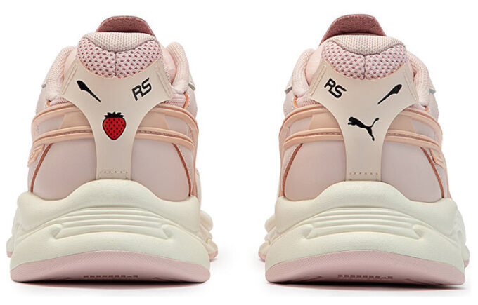 Rs-Connect Athleisure Casual Sports Shoe Unisex Beige Pink