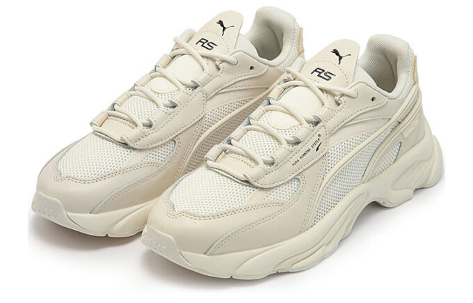 Rs-Connect Athleisure Casual Sports Shoe Unisex Creamy White