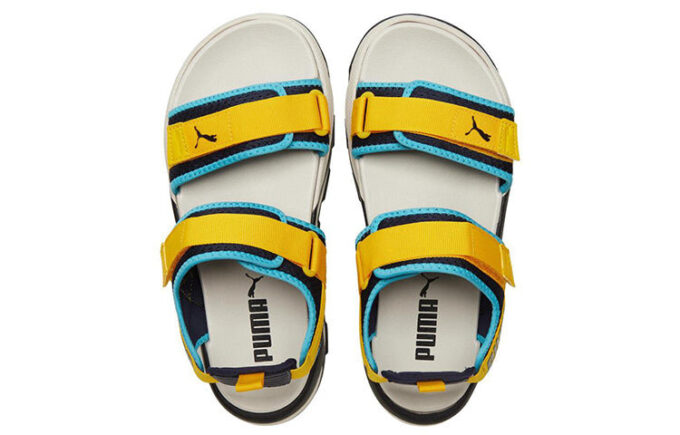 RS-Sandal “Peacoat Spectra Yellow”