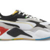 Rs-x Big Boys Black White Red Low Tops Sports Shoe “Black White Gray”