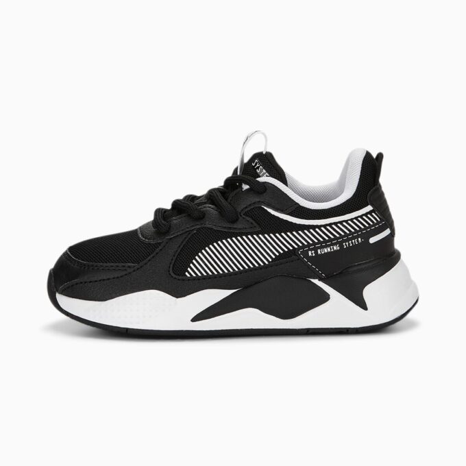 RS-X Black & White Little Kids’ Sneakers