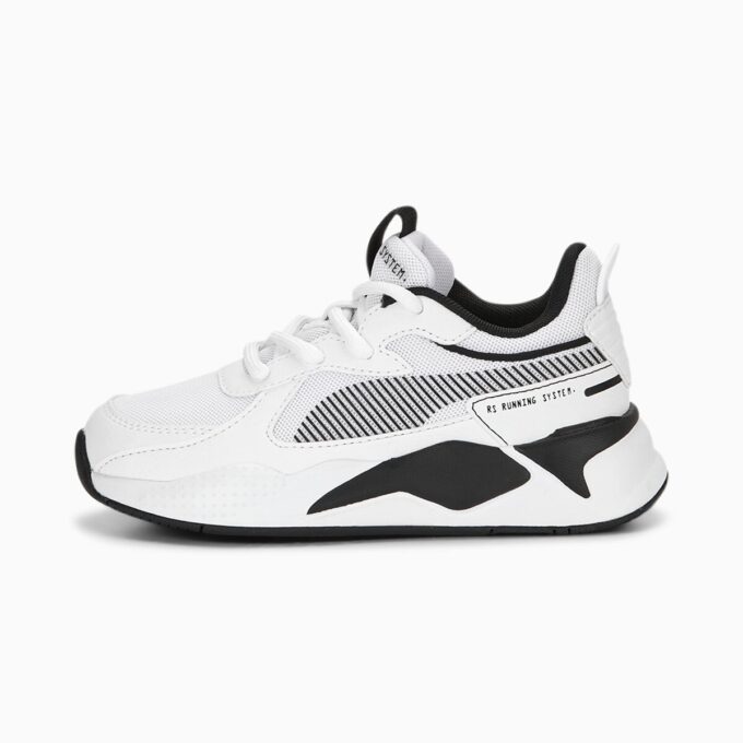 RS-X Black & White Little Kids’ Sneakers