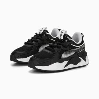 RS-X Black & White Little Kids’ Sneakers