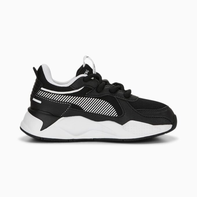 RS-X Black & White Little Kids’ Sneakers