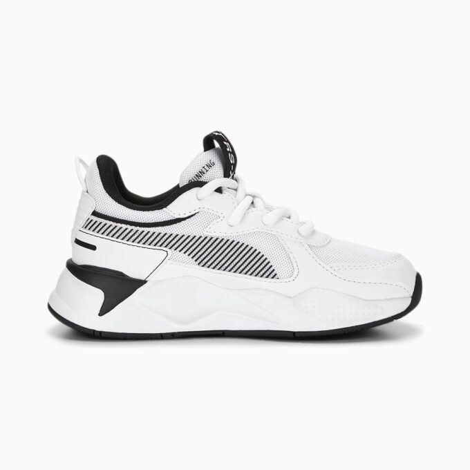 RS-X Black & White Little Kids’ Sneakers