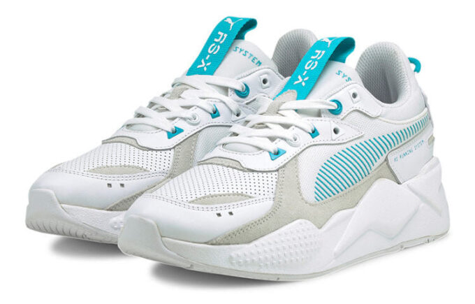 RS-X “Colour Theory – White Scuba Blue”