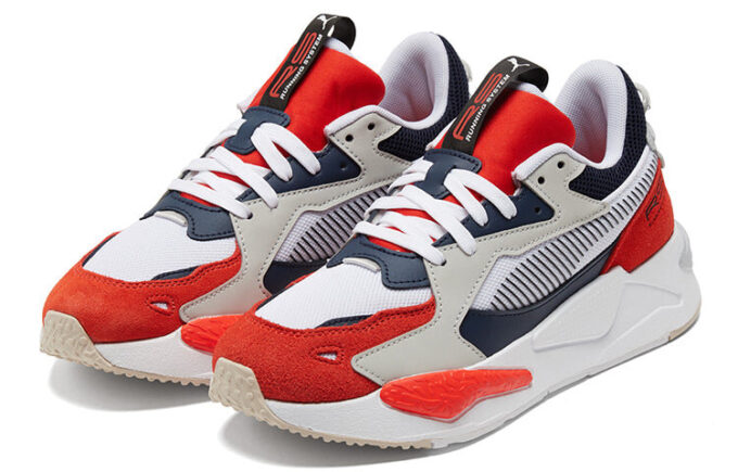 RS-Z Shock Absorption Non-Slip Retro Sports “Red White”