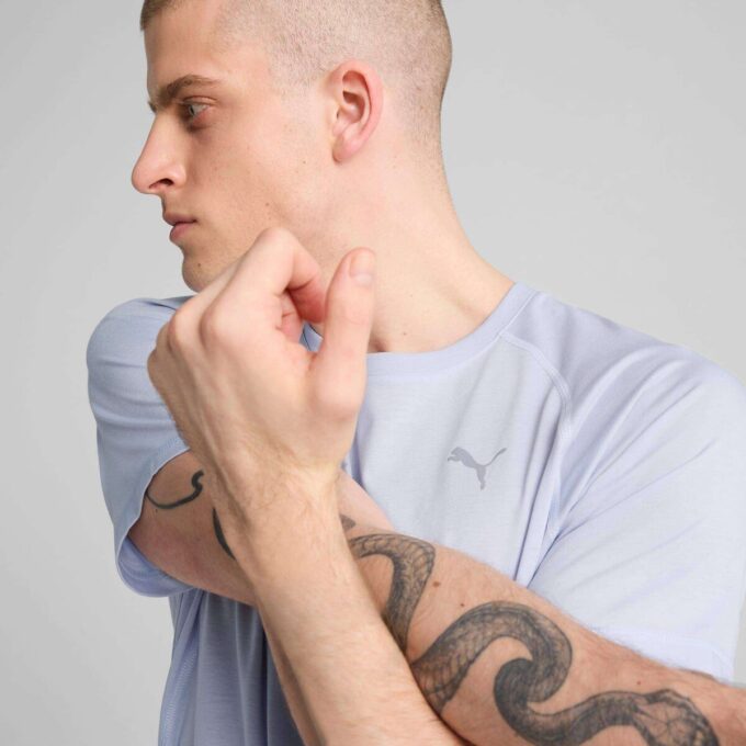 RUN VELOCITY Men Tri-Blend Running Tee RUN VELOCITY Men Tri-Blend Running Tee