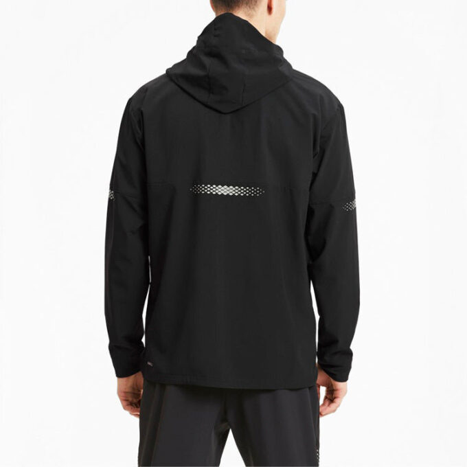 Runner ID Hooded Jacket “Black”