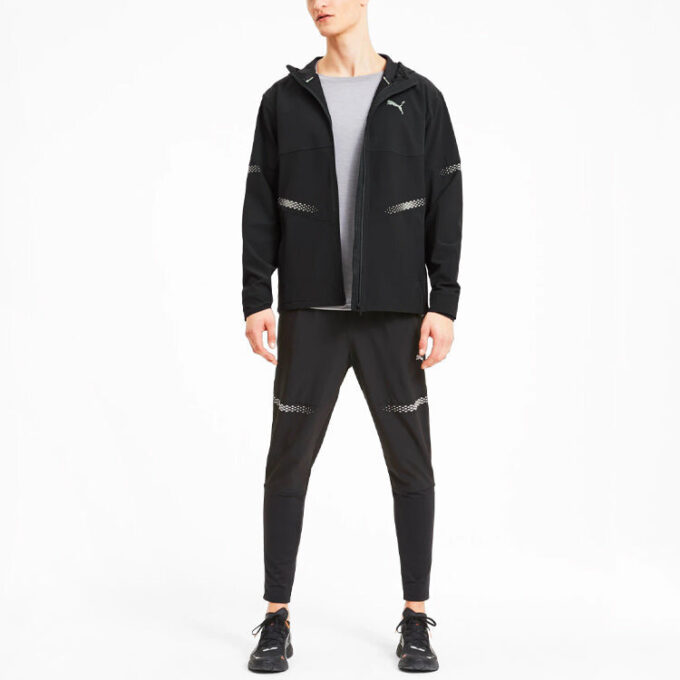 Runner ID Hooded Jacket “Black”