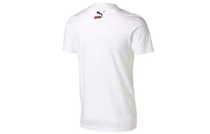 Sakura Pack Graphic Crew T-Shirt “White Black Red”