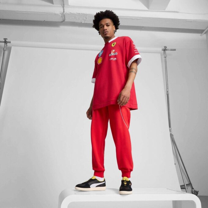 Scuderia Ferrari 2025 Replica Men Drivers Tee Scuderia Ferrari 2025 Replica Men Drivers Tee