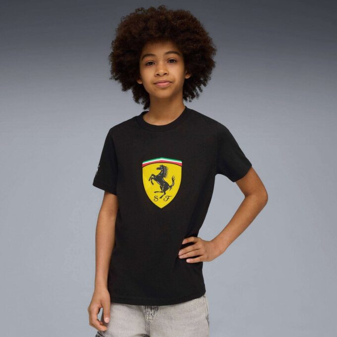Scuderia Ferrari Big Kids’ Motorsport Tee Scuderia Ferrari Big Kids’ Motorsport Tee