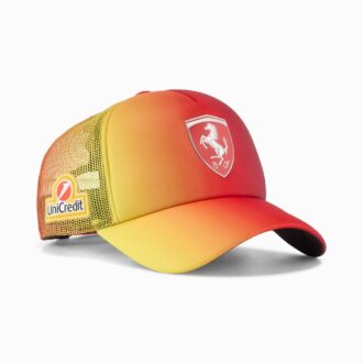 Scuderia Ferrari Lewis Hamilton Replica Trucker Hat Scuderia Ferrari Lewis Hamilton Replica Trucker Hat