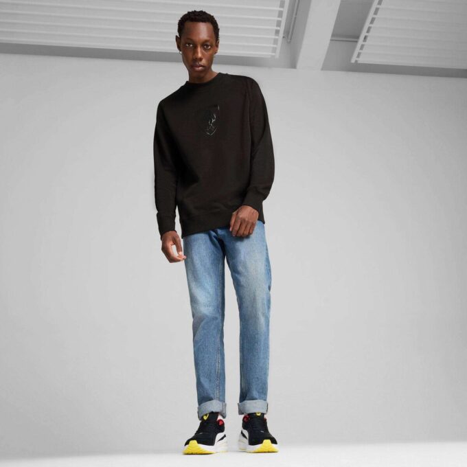 Scuderia Ferrari Men Long Sleeve Motorsport Tee