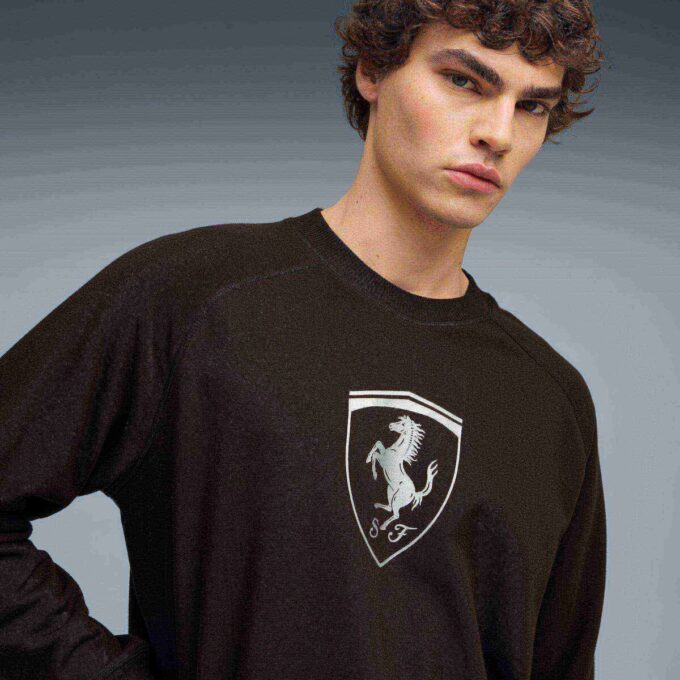 Scuderia Ferrari Men Motorsport Crew Neck Sweatshirt Scuderia Ferrari Men Motorsport Crew Neck Sweatshirt