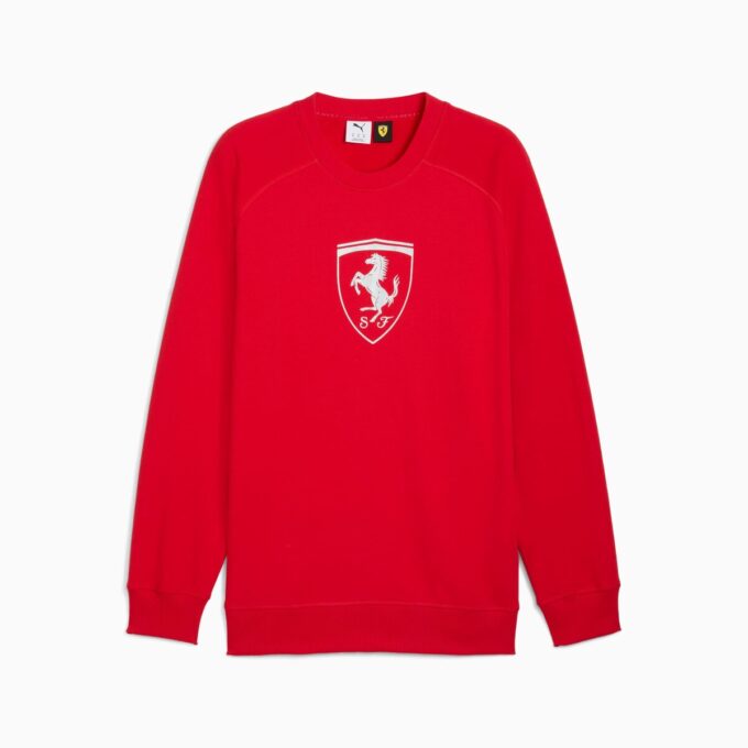 Scuderia Ferrari Men Motorsport Crew Neck Sweatshirt Scuderia Ferrari Men Motorsport Crew Neck Sweatshirt