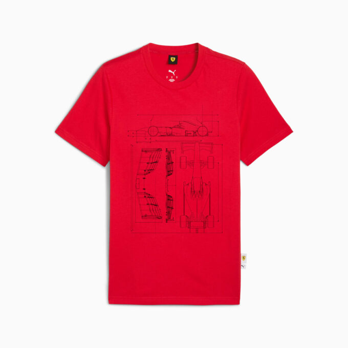 Scuderia Ferrari Men Motorsport Tee Scuderia Ferrari Men Motorsport Tee