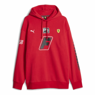 Scuderia Ferrari Race Garage Crews Hoodie “Rosso Corsa”