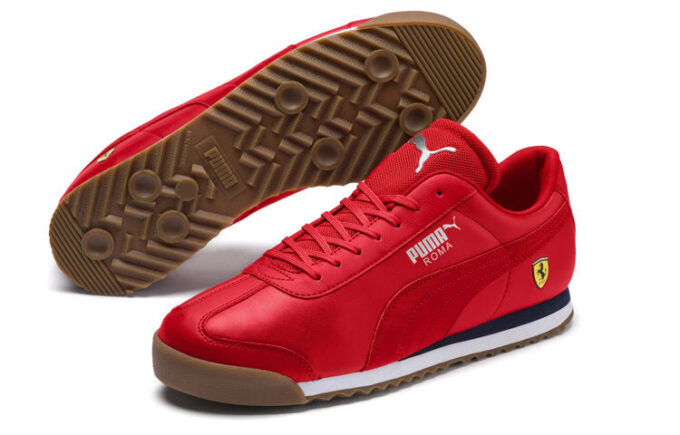 Scuderia Ferrari Roma Low Top Running Shoes Red