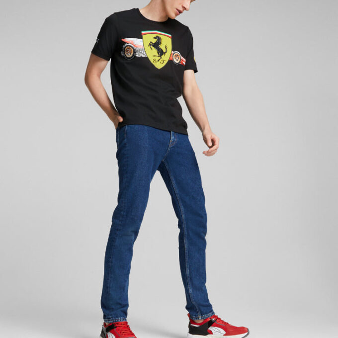 Scuderia Ferrari Shield Tee “Black”
