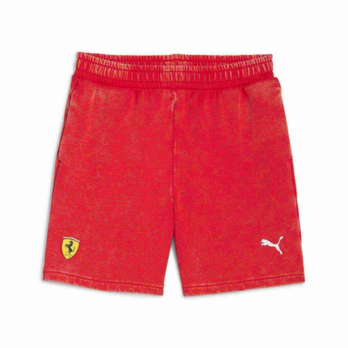 Scuderia Ferrari Sportswear Big Kids’ Motorsport Shorts Scuderia Ferrari Sportswear Big Kids’ Motorsport Shorts