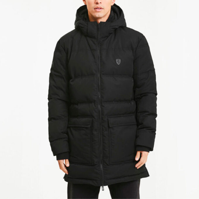 Scuderia Ferrari Style Down Jacket “Black”